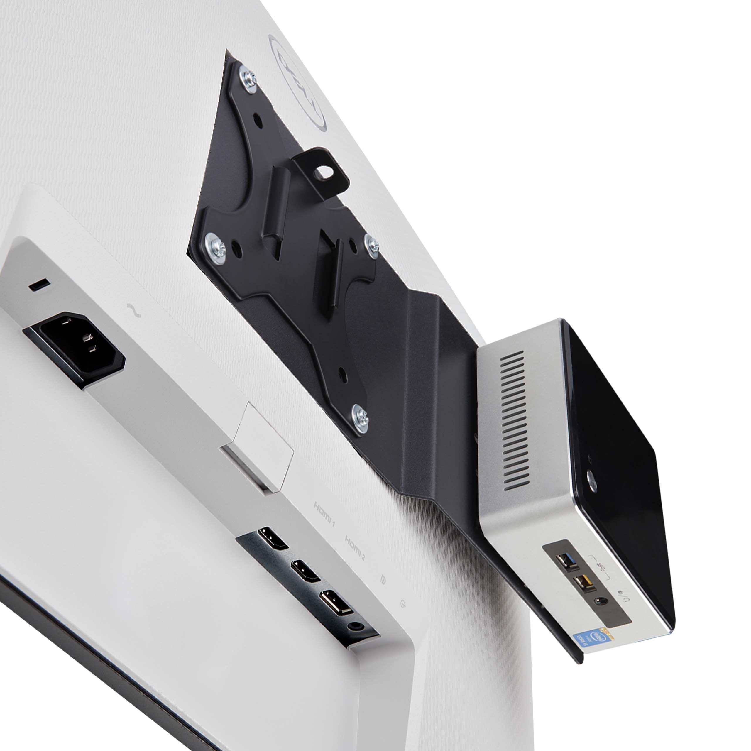 StarTech.com VESA Mounting Bracket for NUC/Thin Clients or Laptop Docking Stations, VESA 75x75/100x100 Compatible