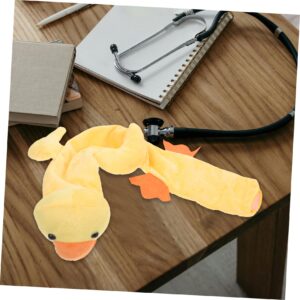 UTHCLO Stethoscope Case Cartoon Stethoscope Sleeve Animal Stethoscope Protector Animal Plush Stethoscope Sleeve Stethoscope Accessories Doctor Stethoscope Cover ， Yellow