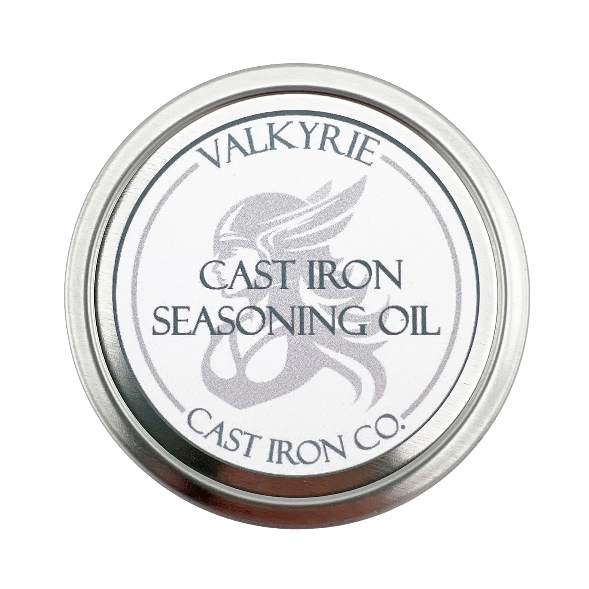 Valkyrie Cast Iron Co. Flaxseed Cast Iron and Griddle Seasoning Oil. - Provides The Best Non-Stick Surface and the Greatest Durability - Safe To Wash With Soap And Maintain A Cleaner Non-Stick Skillet