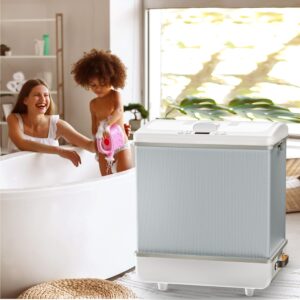 Hot Towel Warmer Heated for Bathroom: Large Bucket for Towels, Blankets and Bathtub, Luxury Warmers for Baby Kids Seniors Families, Portable Heat Dryer & Heater for Home Hotels Spa Gym Outdoor (35L)