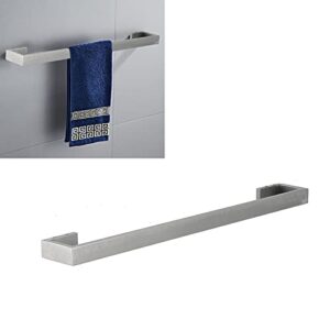 Eurollar 23.6in Towel Racks for Bathroom, Brushed 304 Stainless Steel Towel Rack Wall Mount, Hand Holder and Shelf for Bath Towels, MultiUse Bathroom Accessories, for Home, Kitchen