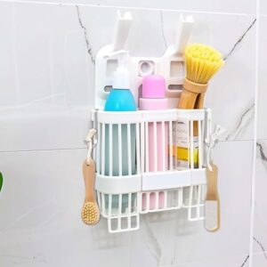 20 PCS Snap On Hooks Wire Rack Hook Stainless Steel J Shaped Hooks Hanger Clip-on Hooks, Hanging Sink Grid Hook Wire Rack Hook Heavy Duty Wire Rack Hook Utility Hooks for Kitchen Bedroom Office Wir