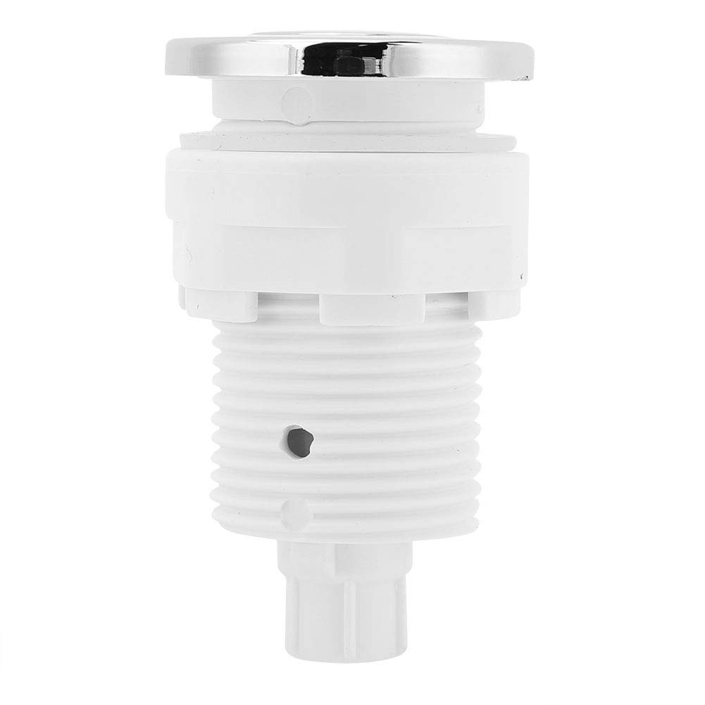 Self lock Air Pressure Switch Button Air Hose Micro Switch for Massage Bathtub, Waste Garbage Tub with 1 Meter PVC Pipe