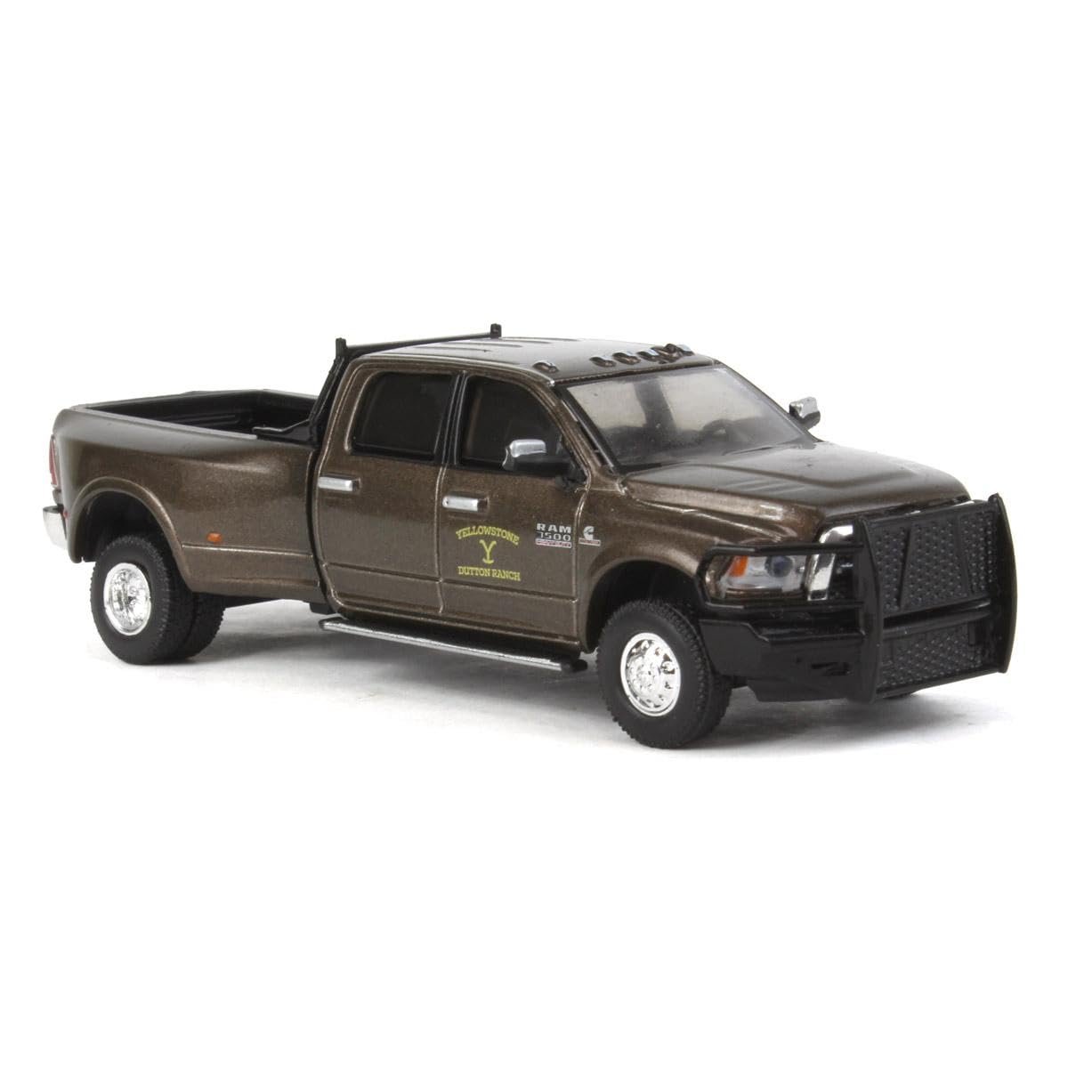 Collectibles Greenlight 44980-F Yellowstone 2018-Current TV Series - John Dutton’s 2017 Ram 3500 Laramie Dually - Yellowstone Dutton Ranch 1:64 Scale Diecast