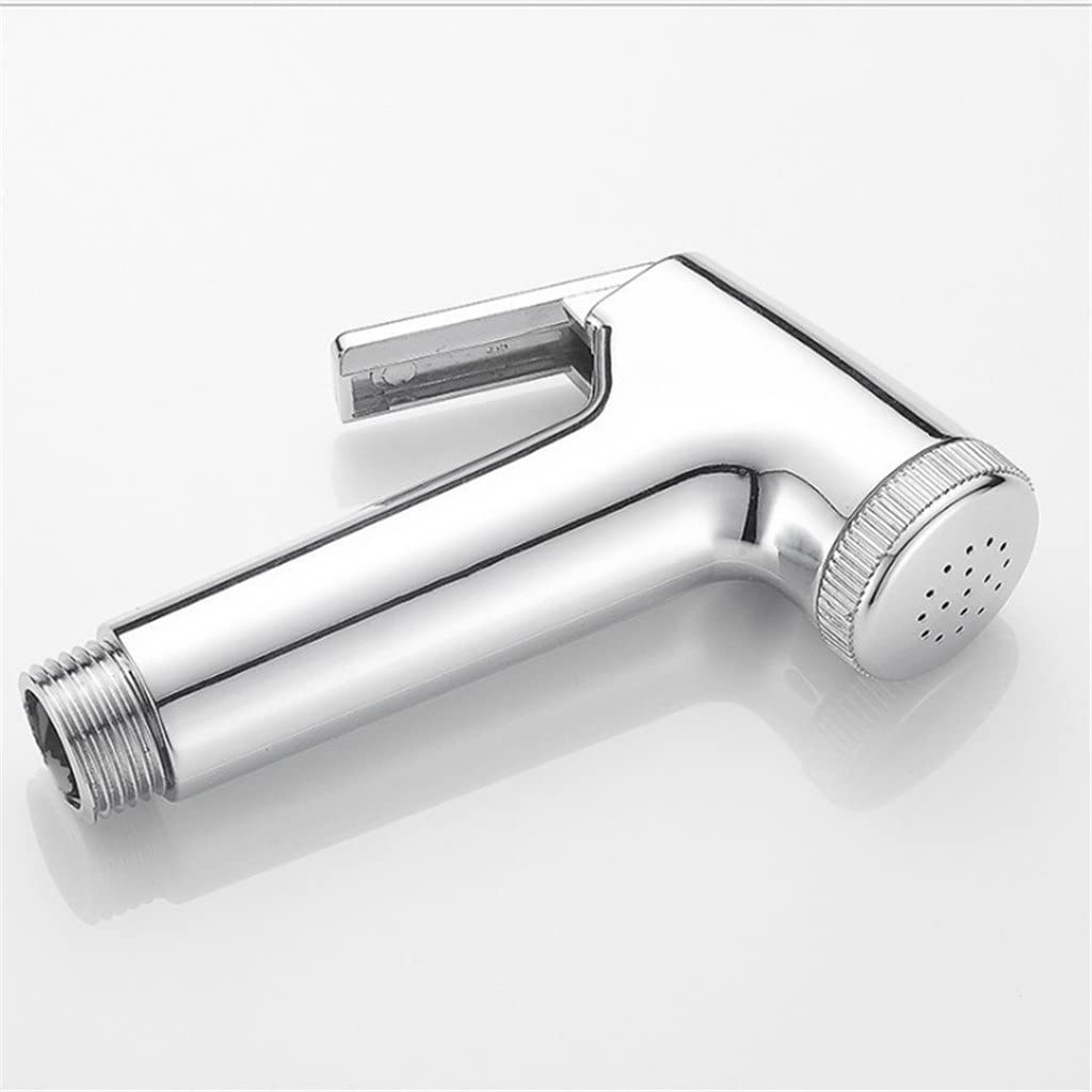 1Set ABS Chrome Handheld Toilet Bidet Sprayer Bathroom Shower Head Adapter Water Spray Hose Kit