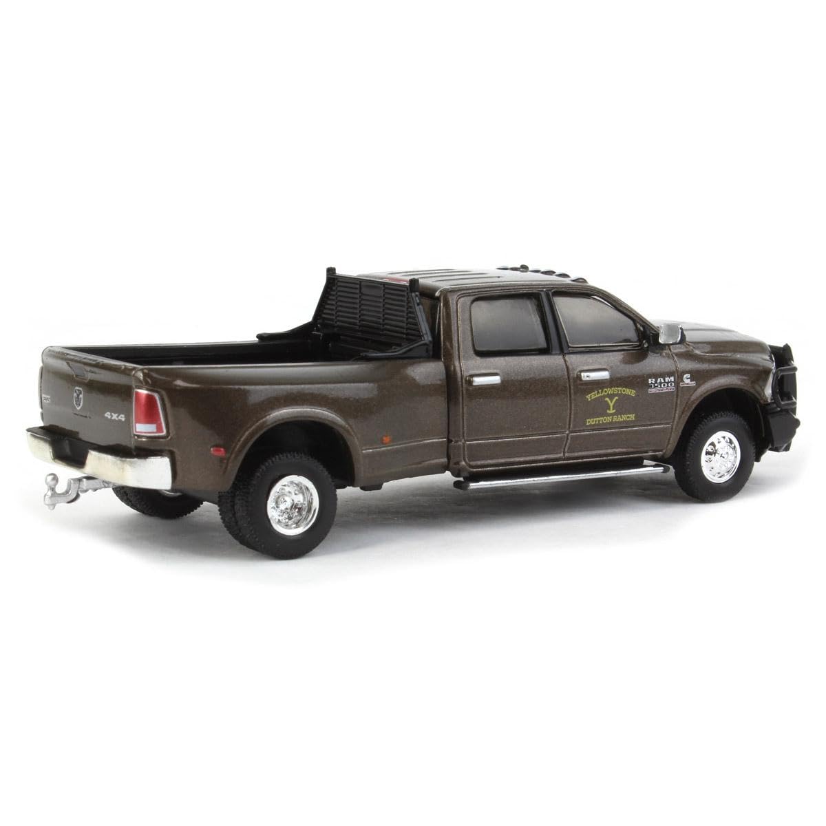 Collectibles Greenlight 44980-F Yellowstone 2018-Current TV Series - John Dutton’s 2017 Ram 3500 Laramie Dually - Yellowstone Dutton Ranch 1:64 Scale Diecast