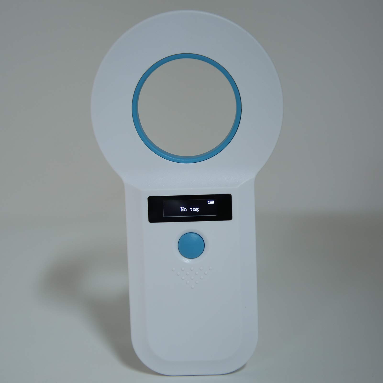 RFID Animal Tag Reader Microchip Scanner - Brightness Display, USB Rechargeable, EMID/FDX - B Support, Ideal for Small Animal