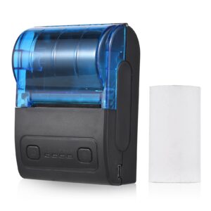 portable mini thermal printer 2 inch wireless usb receipt bill ticket printer with 57mm print paper roll compatible with ios android windows for restaurant sales retail stores