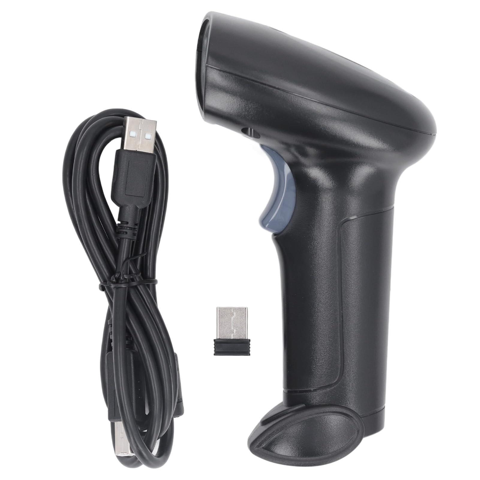 Barcode Scanner USB Wired 2.4G Threadless CMOS 1D 2D QR Barcode Reader for Warehouse Library