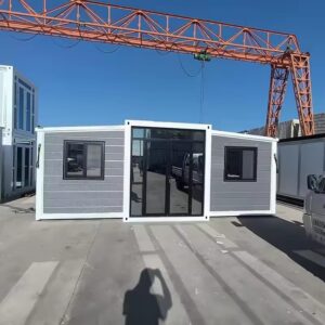 Prefabricated House Mobile Container Hotel With 2 Bedrooms Kitchen Toilets Living Room And Terraces