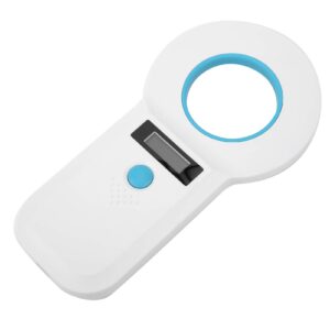 RFID Animal Tag Reader Microchip Scanner - Brightness Display, USB Rechargeable, EMID/FDX - B Support, Ideal for Small Animal