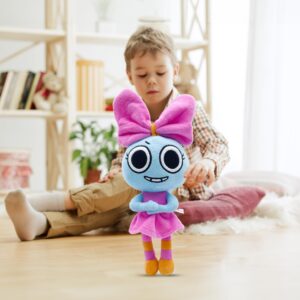 Adenzai Dandy's World Plush Toys, Soft Horror Game Plushies, Stuffed Animal Pillow Dolls for Kids and Fans,Perfect for Birthdays, Halloween, and Christmas (Poppy)