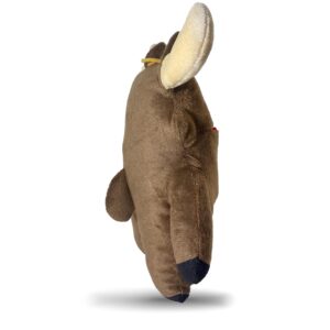 The Tooth Brigade Tooth Fairy Pillow | Fun and Interactive Stuffed Plush Toy with Large Pocket for Lost Teeth, Treasures, Prizes - Perfect for Kids, Boys, & Girls Gift (Twigs Moose)