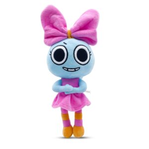 adenzai dandy's world plush toys, soft horror game plushies, stuffed animal pillow dolls for kids and fans,perfect for birthdays, halloween, and christmas (poppy)