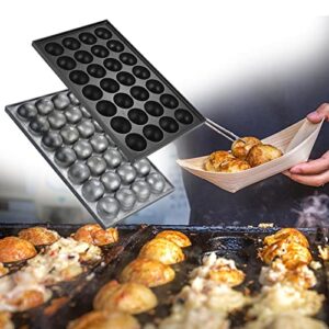 SiaBiced Meatball Grill Pan Cooking Baking Tools Gadgets Takoyaki Ball Maker for