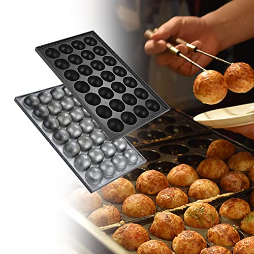 SiaBiced Meatball Grill Pan Cooking Baking Tools Gadgets Takoyaki Ball Maker for