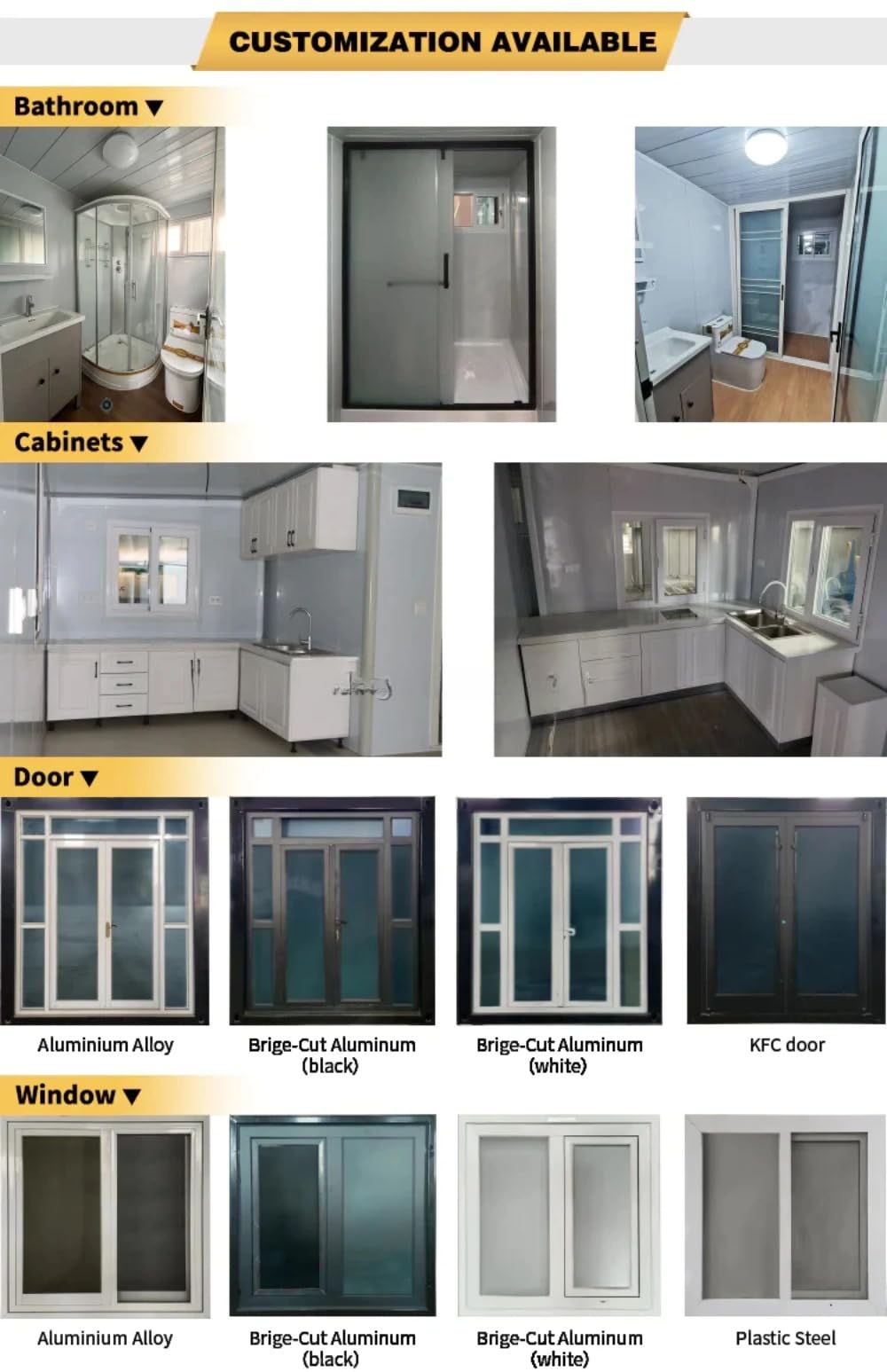 Tiny 20Ft 40Ft Prefab Tiny Mobile House Prefabricated Homes Mobile Modular Expandable House Container