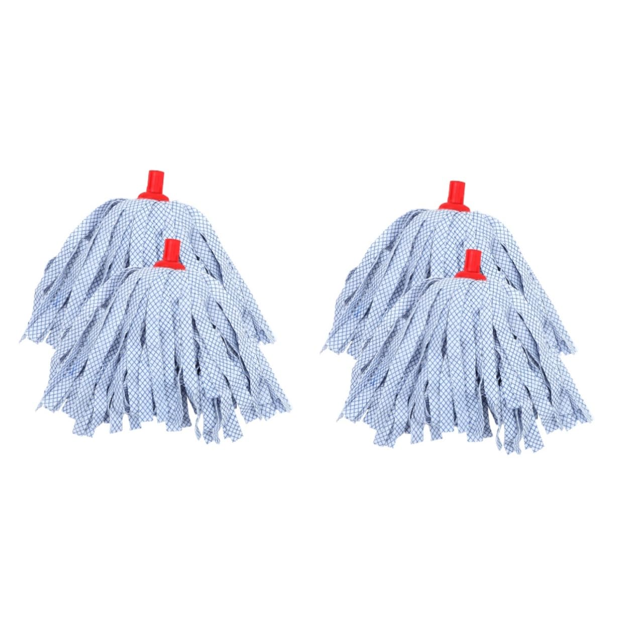 4 Pcs Mop Replacement Head Wet Mop Mops for Cleaning Floors Micro Fiber Mop Commercial Mop Cloth Mop Refill Cleaner Cleaning Tool Mop Head Refill Cleaning Mop Cloth HAPINARY