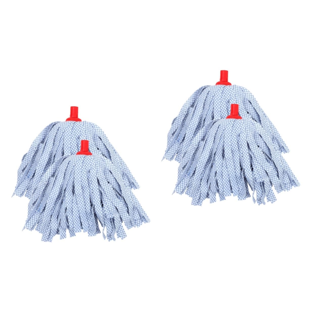 4 Pcs Mop Replacement Head Wet Mop Mops for Cleaning Floors Micro Fiber Mop Commercial Mop Cloth Mop Refill Cleaner Cleaning Tool Mop Head Refill Cleaning Mop Cloth HAPINARY