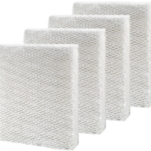 4-Pack Humidifier Filter Replacement Compatible with Aprilaire Water Panel 35 Models 350, 360, 560, 560A, 568, 600, 600A, 600M, 700, 700A, 700M, 760, 760A, 768, Compatible with Honeywell HC26P, HC26