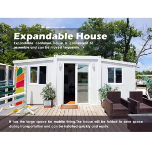 Luxury Prefab House Economical Portable 2 Bedroom Living Tiny Home Modular House