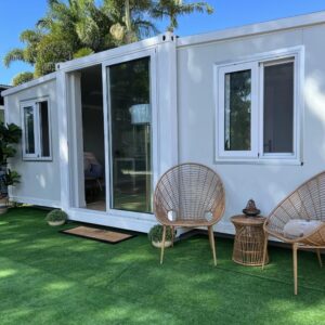 Prefab Expandable Portable Container Tiny House Structure Expandable Prefab Container Home House