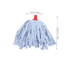 4 Pcs Mop Replacement Head Wet Mop Mops for Cleaning Floors Micro Fiber Mop Commercial Mop Cloth Mop Refill Cleaner Cleaning Tool Mop Head Refill Cleaning Mop Cloth HAPINARY