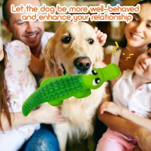 DAJOOEE Squeaky Dog Toys and Indestructible Dog Chew Toys for Aggressive Chewers Puppy Toys for Teething Large Medium Small Dogs