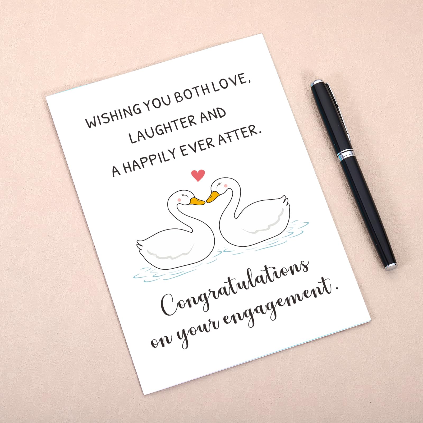 Engagement Card, Engagement Cards for Couples, Greeting Card Gifts for Newly Engaged Couples, Engagement Gifts for Couples Newly Engaged, Bridal Shower Card, Engagement Party Gifts, Happy Engagement