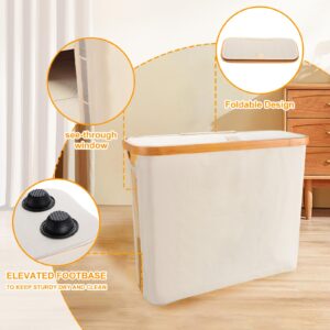 Toilet Paper Storage Basket, Toilet Paper Storage Holder, Bathroom Storage Organizer, Toilet Paper Storage Box Container, Toilet Tissue Storage Bin for Bathroom (Beige)