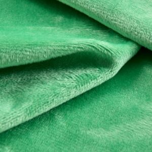 2 Yards Green Minky Fabric 72” X 65" inches Wide Minky Cloth, Soft Plush and Skin Friendly Thickened Sheer Fabric by The Yard for Baby Blanket,Throws,Pillow Cover,Scarf,Cuddly Toys,Baby Accessories