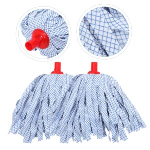 4 Pcs Mop Replacement Head Wet Mop Mops for Cleaning Floors Micro Fiber Mop Commercial Mop Cloth Mop Refill Cleaner Cleaning Tool Mop Head Refill Cleaning Mop Cloth HAPINARY