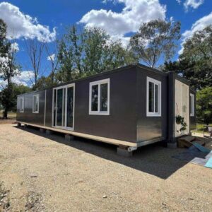 Tiny Creative Containers Ready to Ship USA Warehouse Extendable Homes Prefab Steel Expandable Container Houses