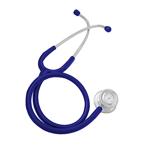 Clock Stethoscope by Lane Instrument (22 inch), Multiple Colors Available (Navy Blue)