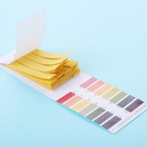 PH Test Strips 80 Strips PH 1-14 Litmus Paper Ph Tester Papers Water Cosmetics Soil Acidity Test Strips for School Home Water Testing