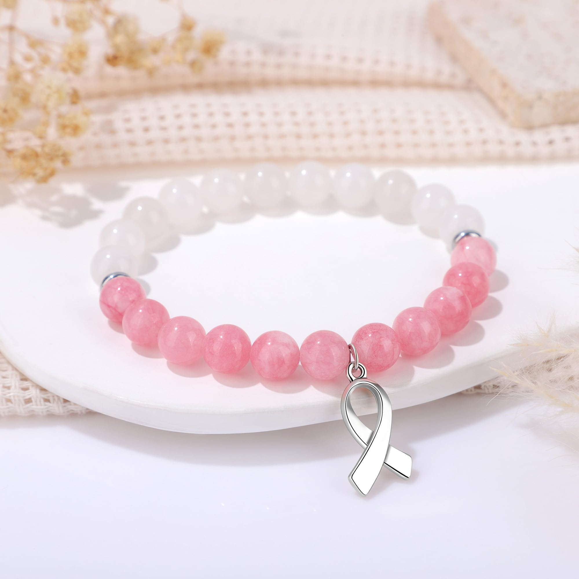 Breast Cancer Gifts for Woman, Cancer Care Gifts for Women, Breast Cancer Survivor Gifts for Woman, Pink Breast Cancer Awareness Accessories Care Package for Women