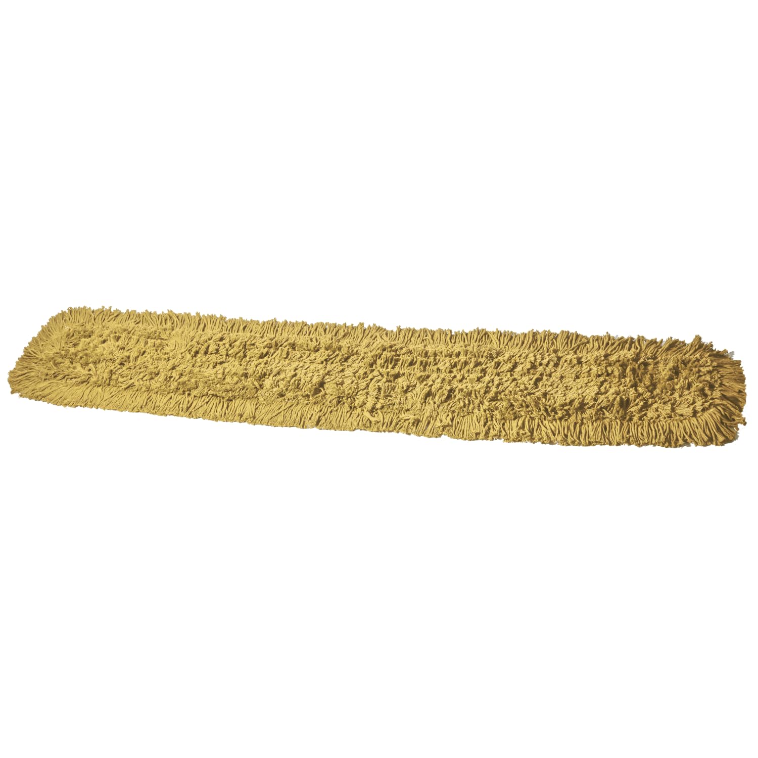 48 Inch Yellow Dust Mop with Metal Handle and 48 Inch Dust Mop Refill Bundle - 6 Mop Sets and 6 Refills