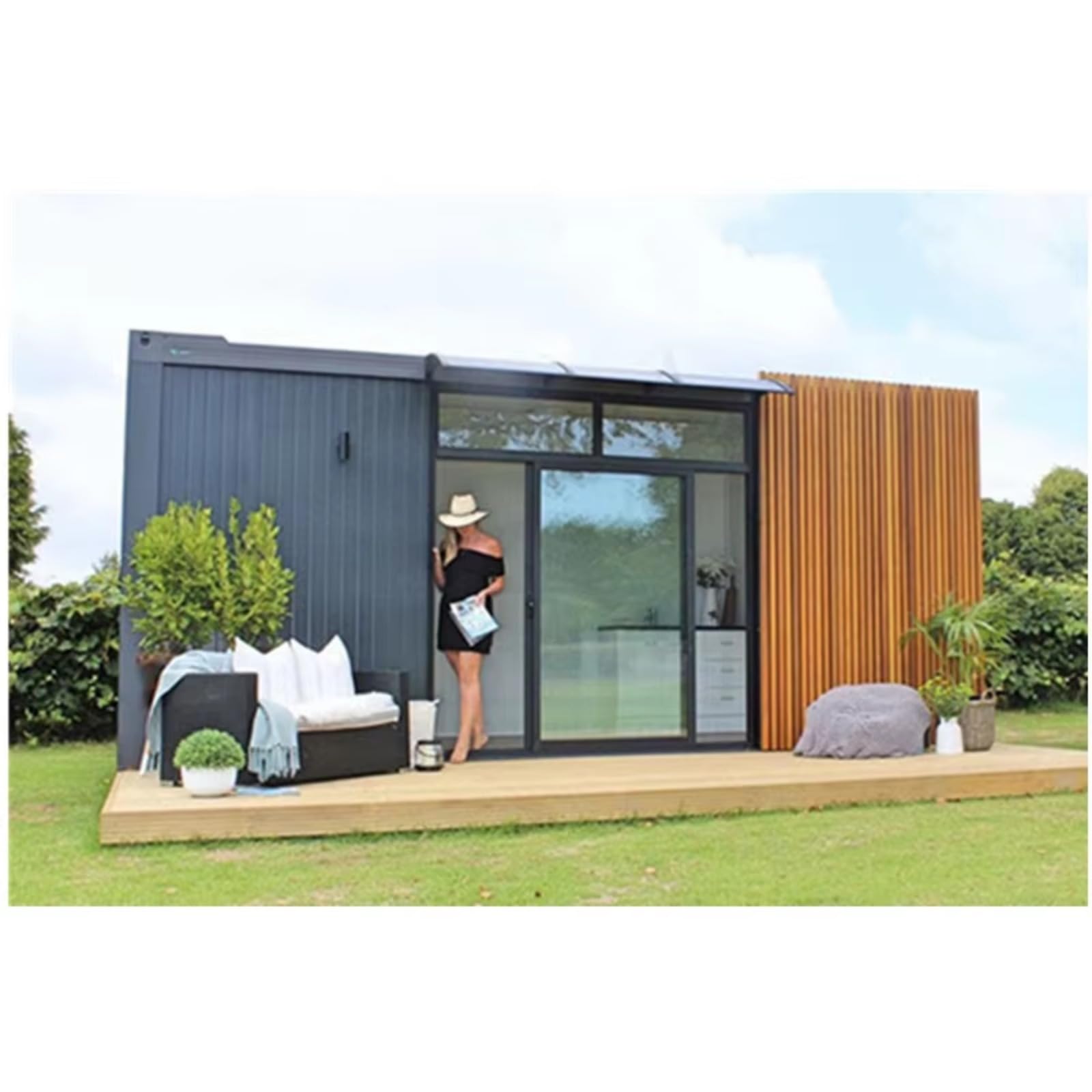 Portable Expandable Home Container Folding Foldable Prefab Prefabricated Container Office Kit Hotel House