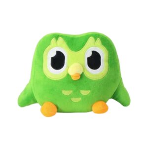 new green owl plush toy, cute plush toy pillow - suitable for children and fans