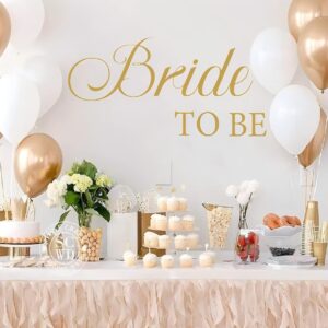 bride to be decal - bridal shower party decor bridal shower party decal for sign and balloon arch backdrop creative wedding shower decal (bride to be decal)