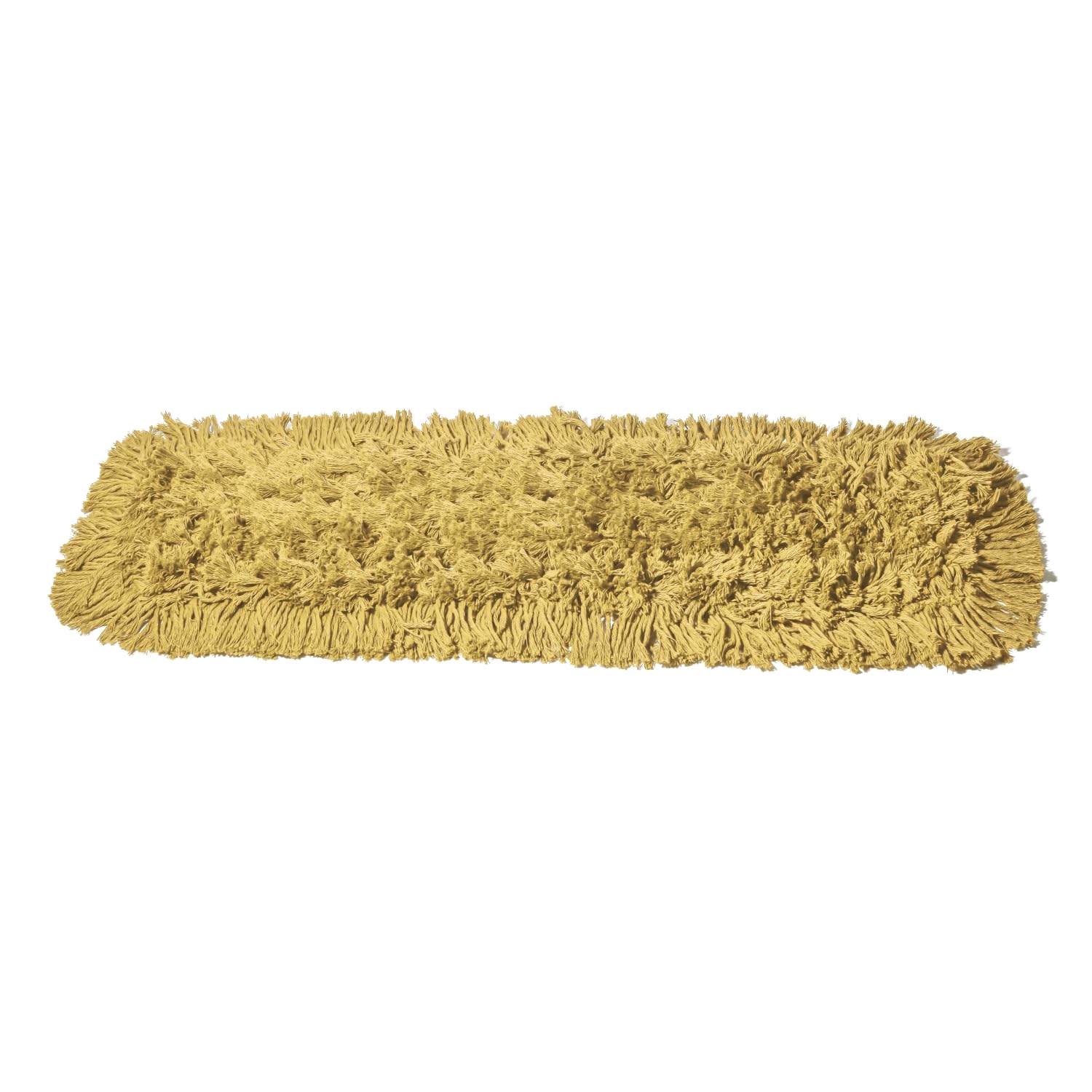 24 Inch Yellow Dust Mop with Wood Handle and 24 Inch Dust Mop Refill Bundle - 2 Mop Sets and 4 Refills