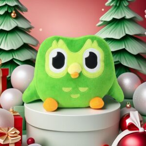 New Green owl Plush Toy, Cute Plush Toy Pillow - Suitable for Children and Fans