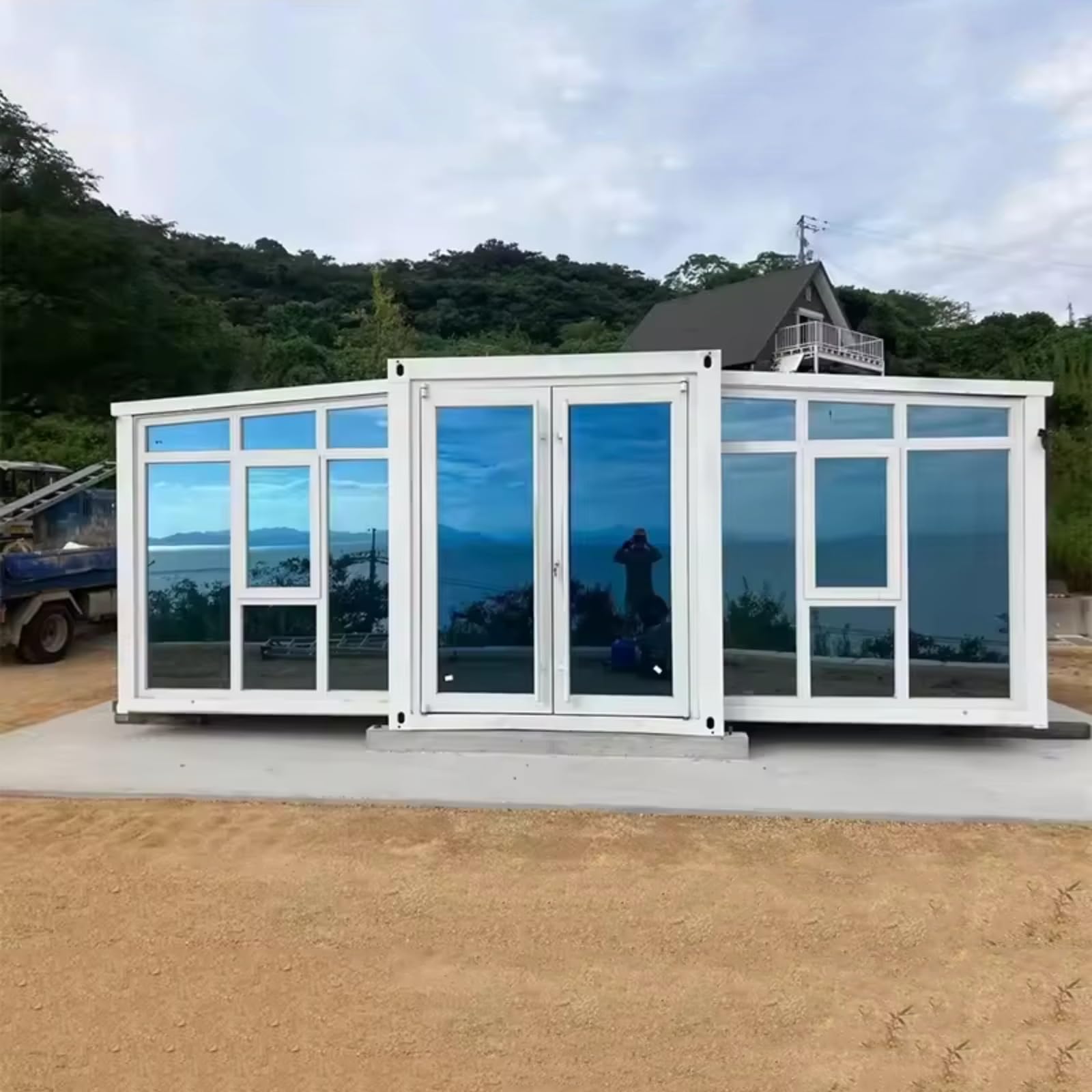 Prefab Container House Modular Office Fantastic Modern Capsule Tiny House Foldable Tiny Home 20ft 40ft Prefab Container House