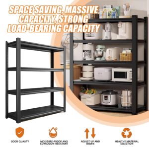 LINLIUA Storage Shelves,3-5 Tier Adjustable Storage Utility Rack,Metal Shelving,Heavy Duty Utility Shelves for Kitchen Pantry Closet Garage Warehouse