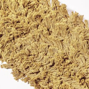 24 Inch Yellow Dust Mop with Wood Handle and 24 Inch Dust Mop Refill Bundle - 2 Mop Sets and 2 Refills