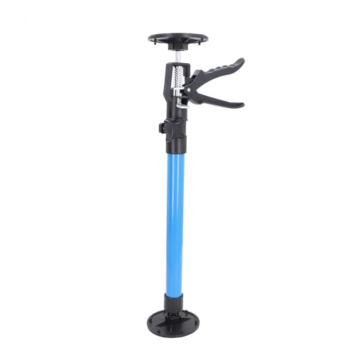 Telescoping Pole, Cabinet Jack with Non Slip Pads 2PCS Adjustable Cabinet Jack Support Pole Telescopic Support Rods 3Rd Hand Support Pole for Woodworking Cabinet Installation