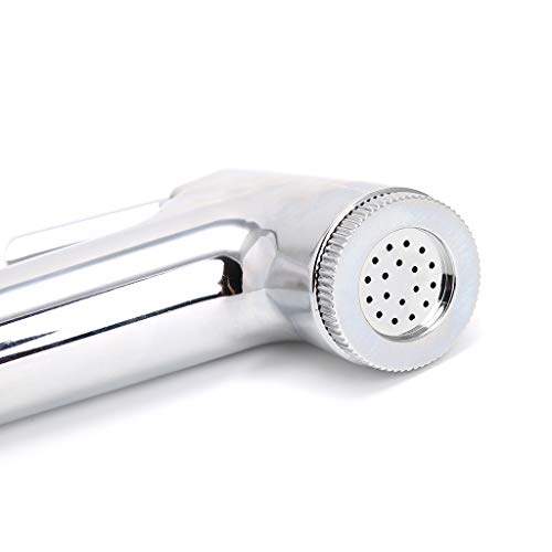 QIXIAMO Handheld Shower for Head Toilet Bidet Wash Shattaf with Spring