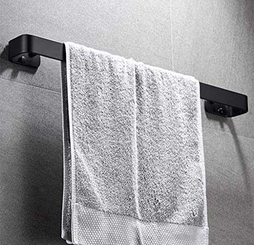 Modernnimalist Shelf,Towel Rack Single Rod, Space Aluminum, Punch-Free Hotel Project Hotel Bath Towel Bar Decoration in Home Kitchen and Bathroom Hotel Office/50Cm