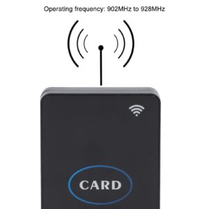 UHF Reader, USB Desktop Contactless Card Reader Writer 902MHz to 928MHz UHF Identification Card Reader Electronic Tag Access Control System