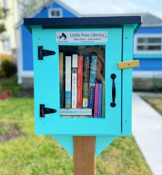 LITTLE FREE LIBRARY® Complete Bundle with Mini Library Kit, Mounting Post Kit Included, Made in America by The Nonprofit That Expands Book Access